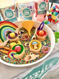 Rainbow Sprinkles Sensory Mix – Image 2