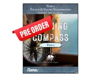 Year 2 Cursive Version - The Morning Compass Virtue & Verses Handwriting Book – Image 1