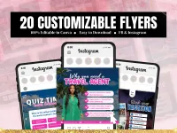 20 Customizable Travel Agent Flyers – Image 1