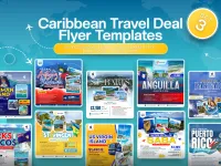 Set 3: Caribbean Travel Deal Templates – Image 2