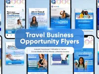 Travel Business Opportunity Flyers – Image 1