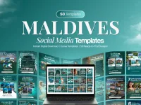 Maldives Social Media Templates – Image 1