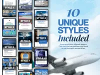 Travel Facts Social Media Templates – Image 4