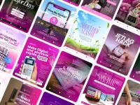Travel Tips Social Media Templates – Image 3