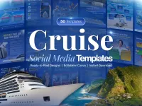 Cruise Social Media Templates – Image 1