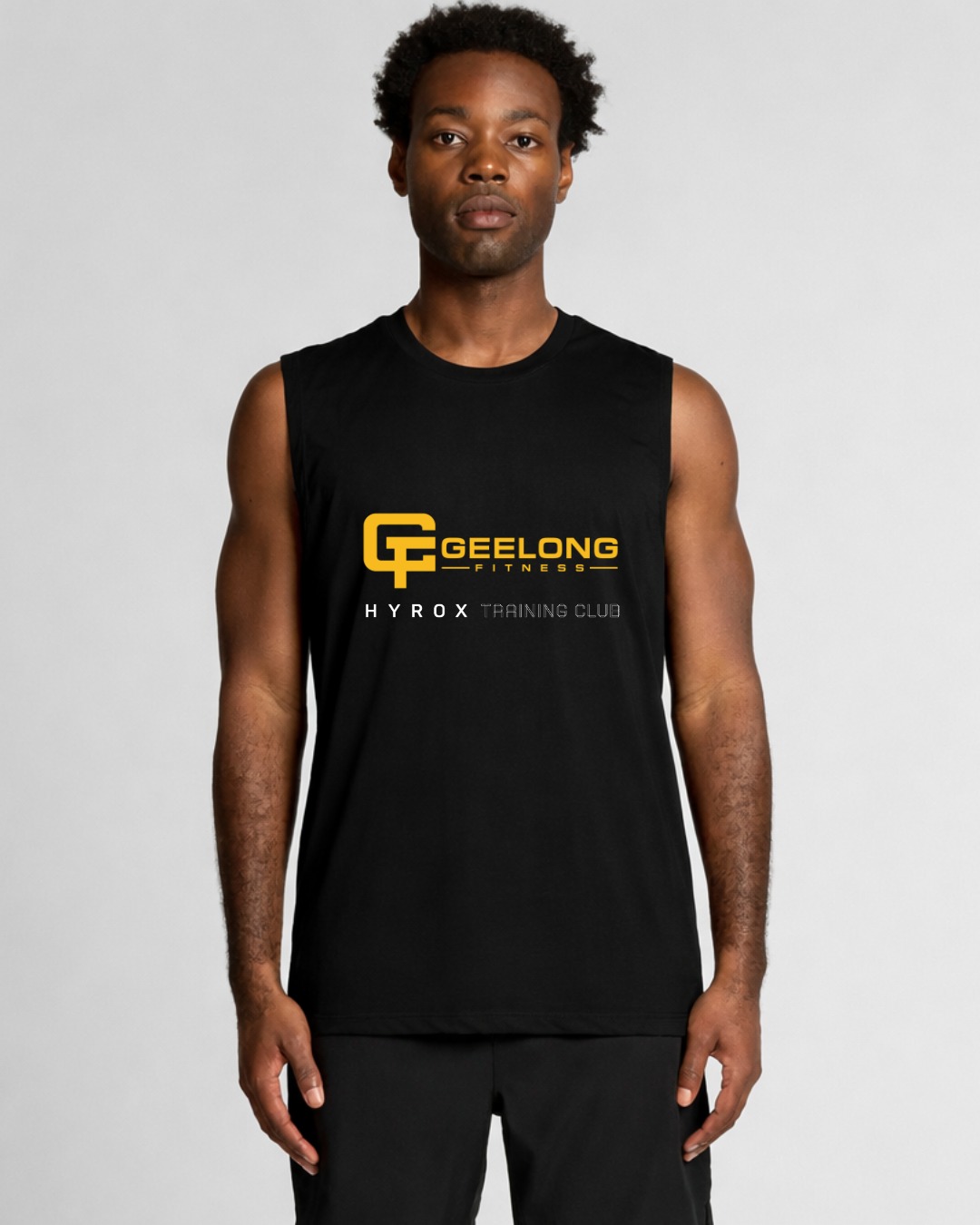 Geelong Fitness Men's Active Tank  – Image 1