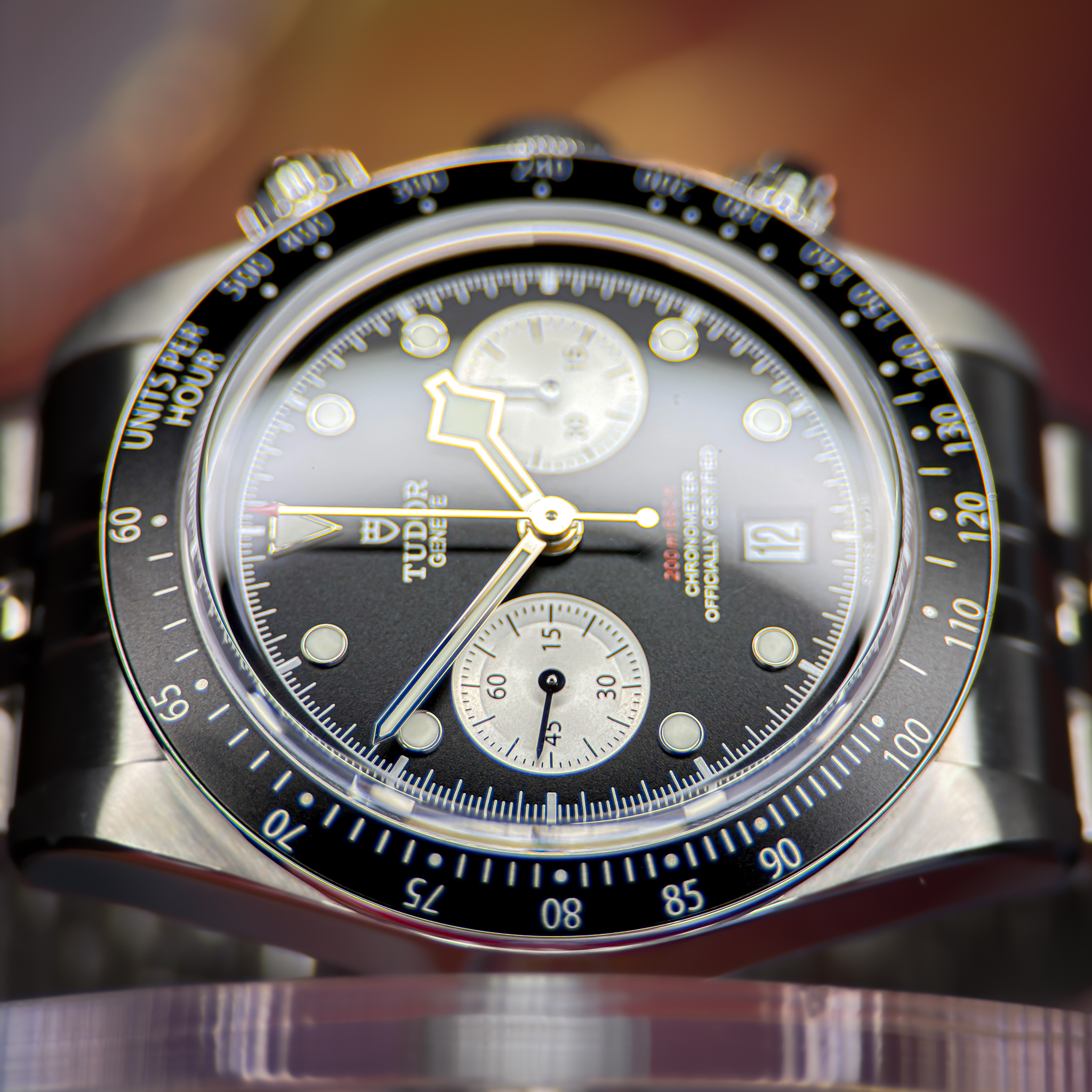 Tudor Black Bay Chronograph Reverse Panda – Ref. 79360N – 41mm – Very Good Condition – Bild 5