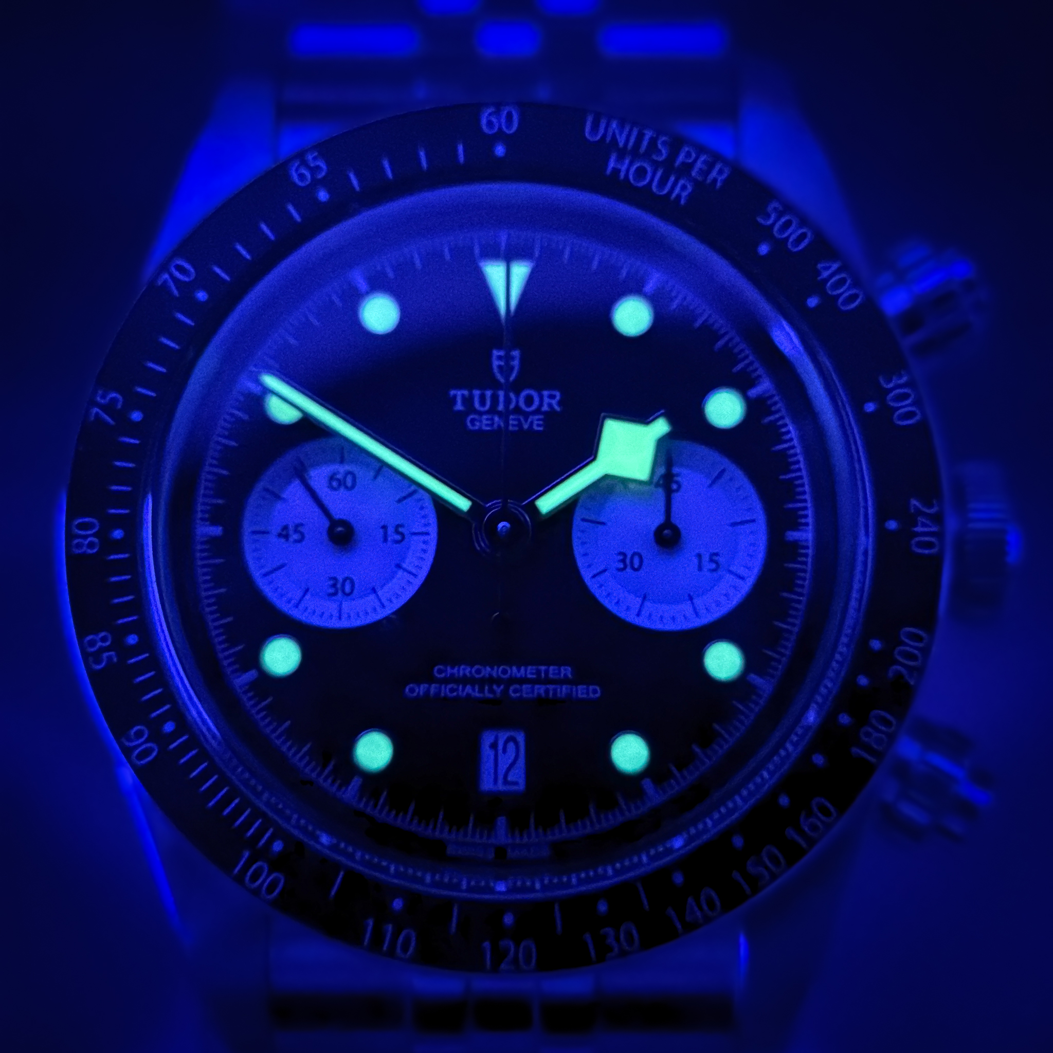 Tudor Black Bay Chronograph Reverse Panda – Ref. 79360N – 41mm – Very Good Condition – Bild 10