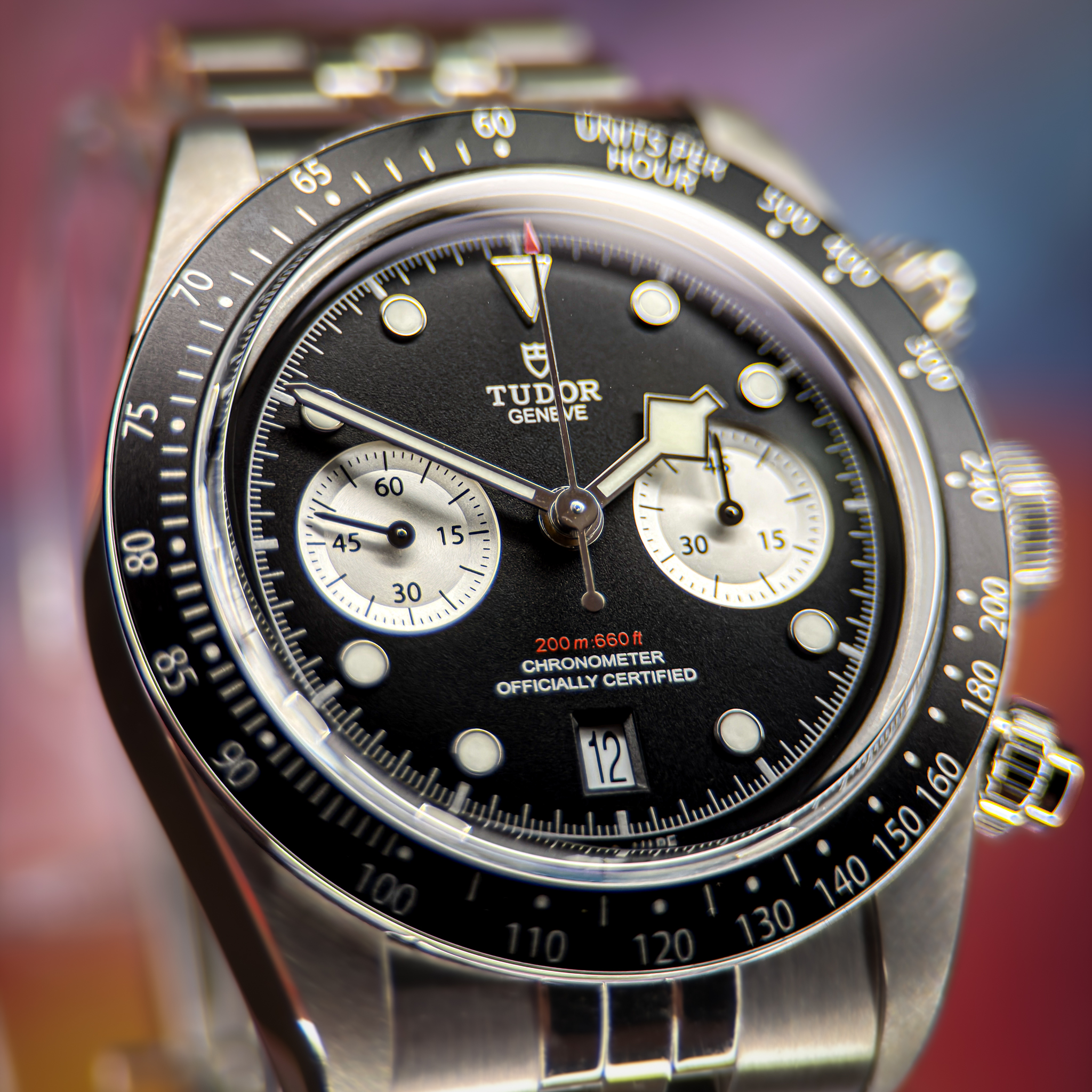 Tudor Black Bay Chronograph Reverse Panda – Ref. 79360N – 41mm – Very Good Condition – Bild 2