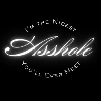 I'm the Nicest Asshole You'll Ever Meet "Dude Movement" Unisex t-shirt – Image 1