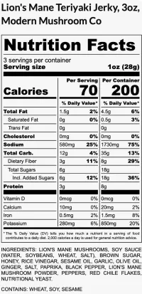 Lion’s Mane Jerky – Image 3
