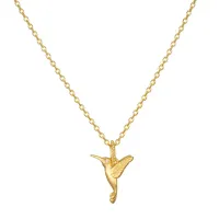 Satya Jewelry Loving Devotion Hummingbird Necklace – Image 1