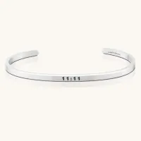 MantraBand 11:11 Silver Bracelet – Image 1