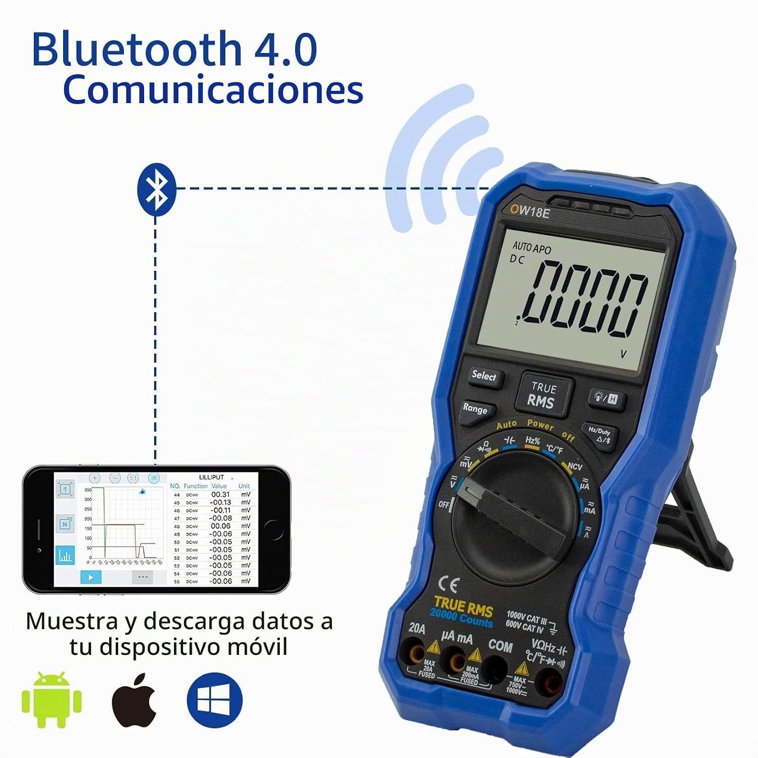 MULTIMETRO AUTOMOTRIZ CONEXION BLUETOO – Image 4
