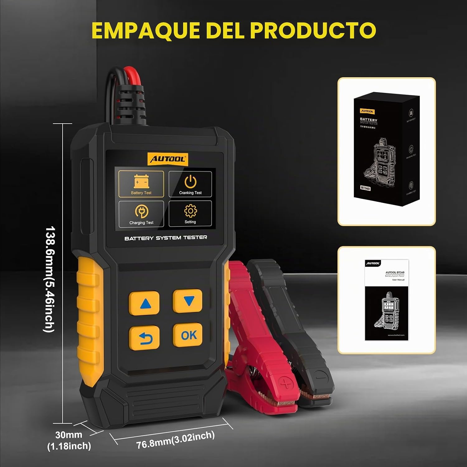 PROBADOR DE BATERÍAS 12/24 V SIN IMPRESORA – Image 7