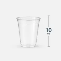 Vasos PET (Transparentes) –  Pet (Transparente) 10 onz x 12 unds