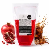 Mix Mezclas para Granizar 6L – 300 ml, Ojo de diablo (Frambuesa, granadina y kola)