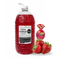 Mix Mezclas para Granizar 6L – 6000 ml, Fresa Bom bom ( Bom bom Bum)