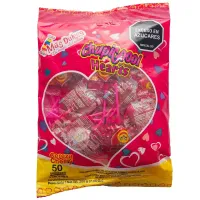 Paletas / Bombones – Chupigol Hearts X 50 unidades