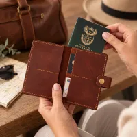 The Leather Passport Holder – Image 3