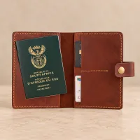 The Leather Passport Holder – Image 2
