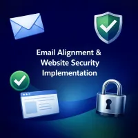 Email Alignment & Website Security Implementation – Image 1