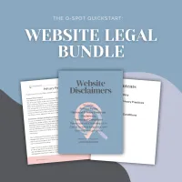 The Q-Spot Quickstart: Website Legal Bundle  – Image 1