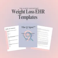 The Q-Spot Quickstart: Weight Loss EHR Template – Image 1
