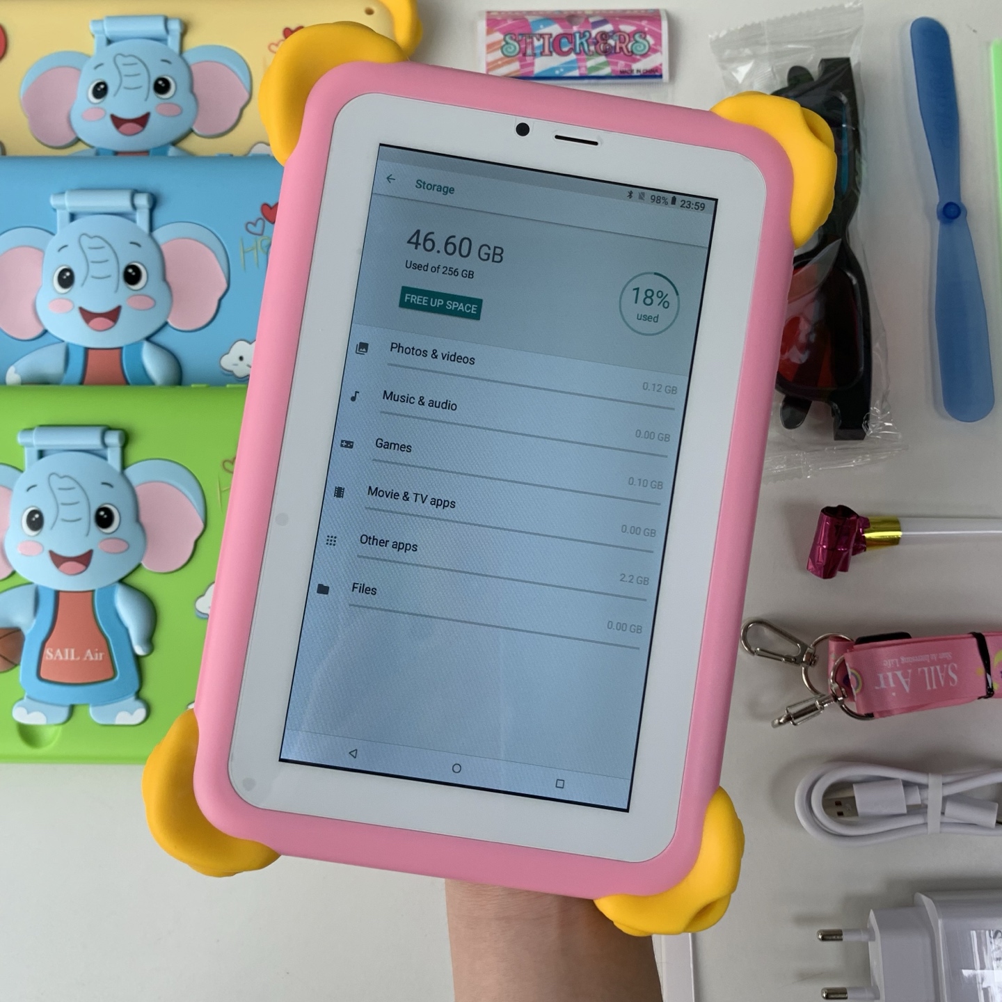 SAIL Air S47 Lite — Dual SIM, WiFi (KIDS TABLET) – Image 10