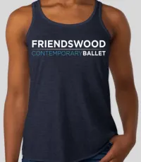 Friendswood Contemporary Ballet Blue Tank – Image 1