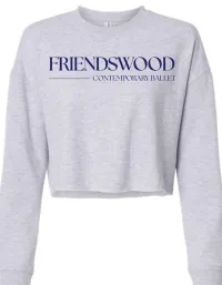 FCB Crop Sweatshirt – Image 1