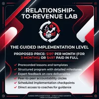 RELATIONSHIP-TO-REVENUE LAB – Image 1