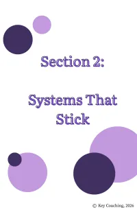 Mini Course: Systems That Stick, Middle School Organization – Image 2