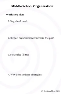 Mini Course: Systems That Stick, Middle School Organization – Image 3