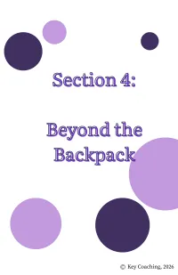 Mini Course: Beyond the Backpack – Image 2