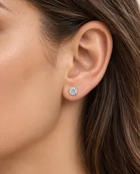Lab-Grown Diamond Stud Earrings — 1–4 CTW – Image 10