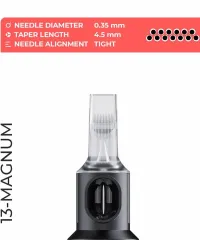 Artyst - Magnum Needles CAD – Artyst 13 - 0.35 LT