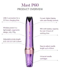 DragonHawk Mast P60 Wireless Tattoo Pen CAD – Image 8