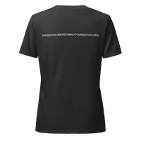 Women’s Relaxed V-neck Shirt with Back Print | Dyslexia v2 – Image 9