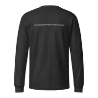 Unisex Long Sleeve Tee with Back Print | Dyslexia v2 – Image 12