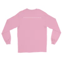 Men’s Long Sleeve Shirt with back print | Dyslexia v2 (Dark Colored) – Image 10