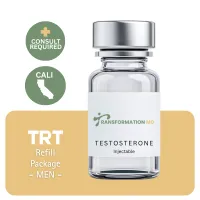 TRT CALI  Men's Refill Package 60 days (Cypionate 200mg/mL 10mL + Anastrozole 24×1mg) – Image 1