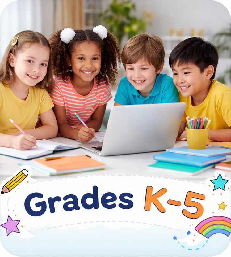 Virtual Private School | Kindergarten – 5th Grade – Image 1