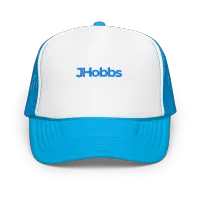 Foam trucker hat – One size, Blue / White / Blue