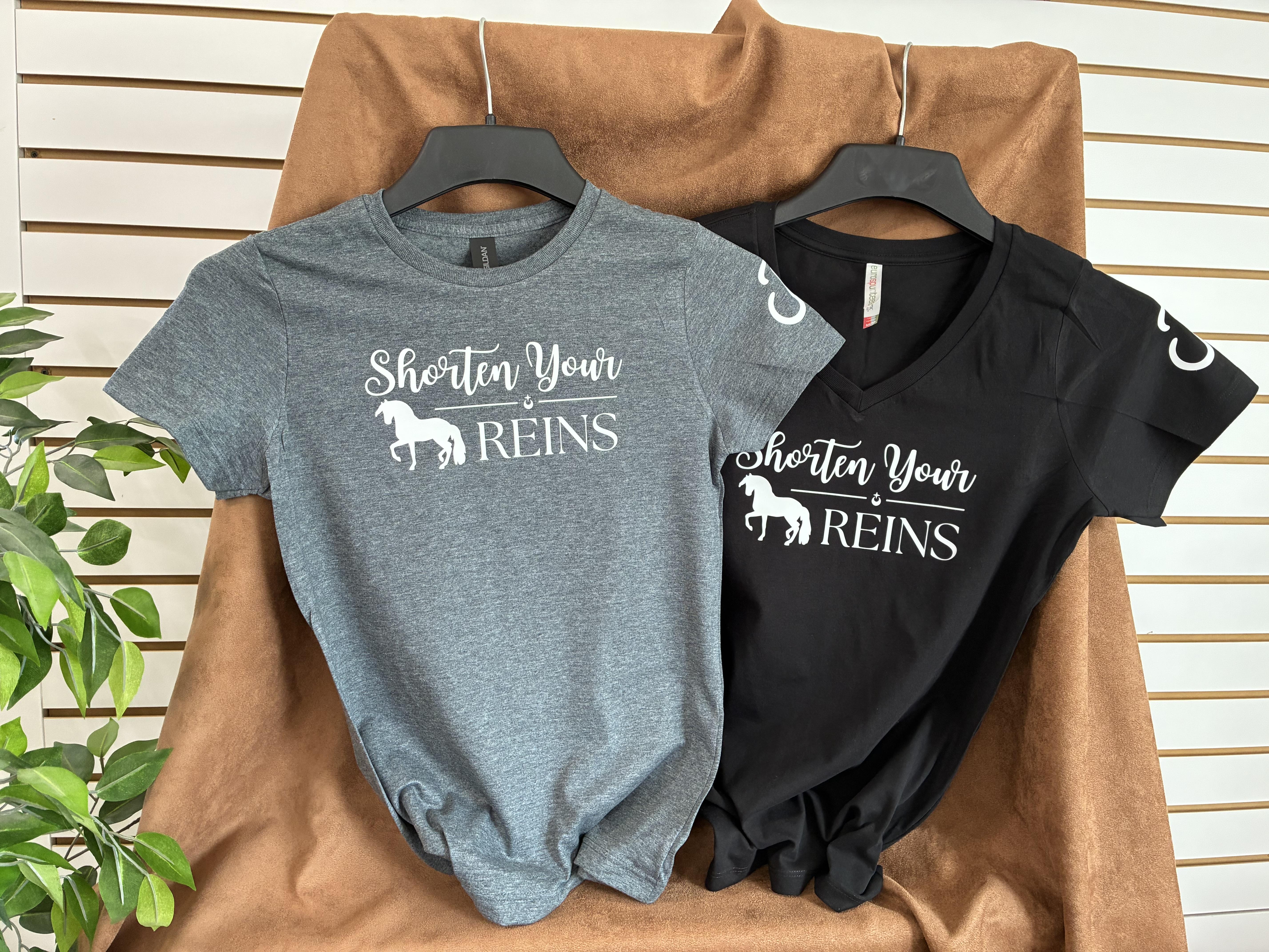 Adult Shorten Your Reins T-Shirts – Image 2