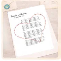 Keepsake Digital Lyric Art – Image 1