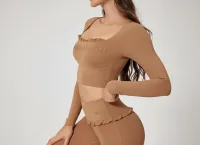 Covered by Grace Ruffled Athleisure Set - Holy Ground – Image 2