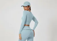 Covered by Grace Ruffled Athleisure Set - Heaven's Promise – Image 2