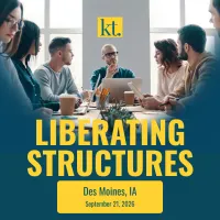 Liberating Structures - Des Moines, IA on September 21, 2026 – Image 1