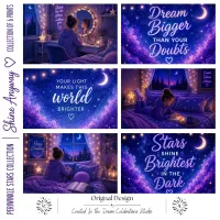 Periwinkle Stars Plus Set – Image 9
